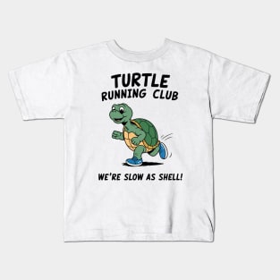 Turtle Running Club Kids T-Shirt